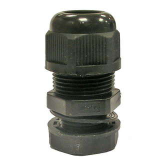 M(G)20 6-11 mm Кабельный ввод(гермоввод), сальник черный, фото