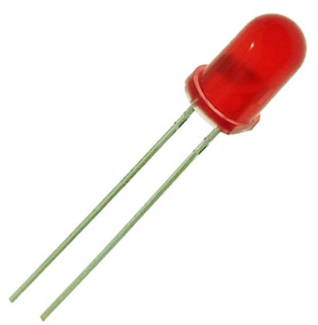 L-7113HD (L-53HD), Светодиод красный 60° d=5мм 5мКд 660нМ, фото
