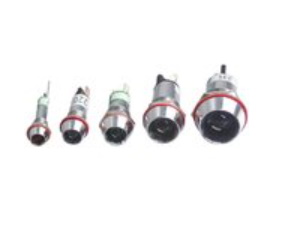 XD22-8-R-12VDC, Светодиод с держателем красный 8мм 12VDC IP65, Daier, фото