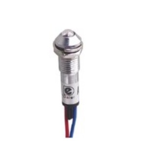 XD8-2W-R-12VDC, Светодиод с держателем красный 8мм 12VDC, Daier, фото