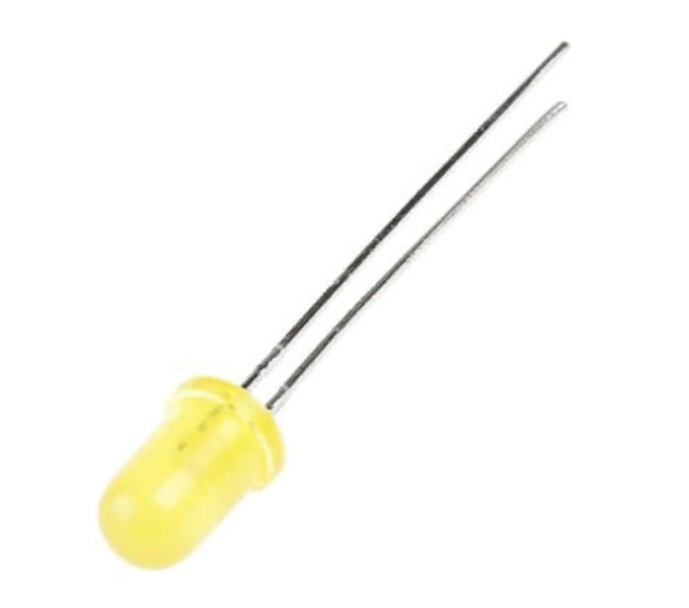 GNL-5012YD, Светодиод желтый 60° d=5мм 7мКд 585нМ (Yellow), фото
