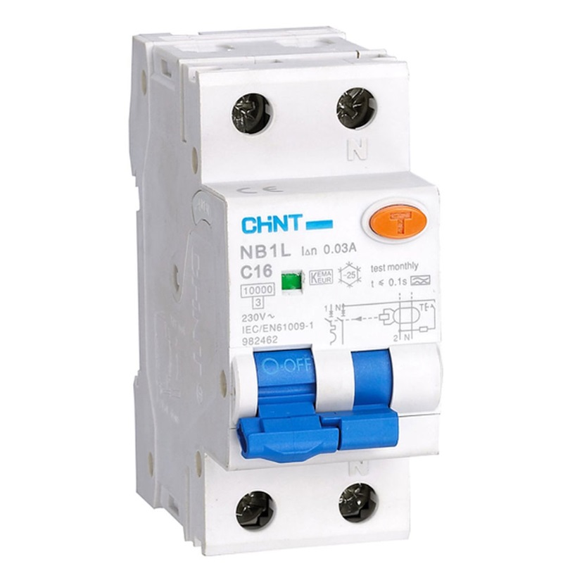 NB1L 1P+N C16 30мА тип AС 6kA (36mm) CHINT, фото