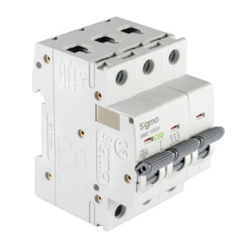 Автоматические выключатели 3P C 50A 10kA, SIGMA ELEKTRIK, фото