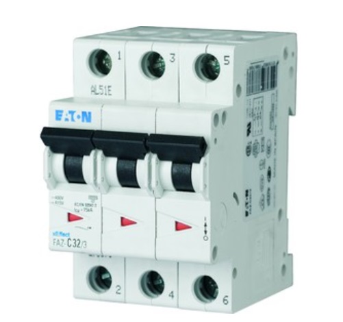 278879 FAZ-C63/3, xEffect MCB, 3P Poles, 63A Curve C, 240 415V AC, 10 kA Breaking Capacity, MCB, фото