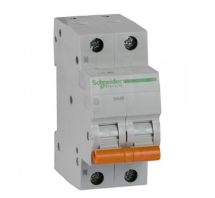Schneider Electric Домовой ВА63 Автоматический выключатель 1P+N 20A (С) 4.5kA, фото