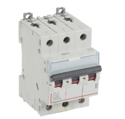Legrand DX3-E Автоматический выключатель 3P 32А (С) 6000/6kA, фото