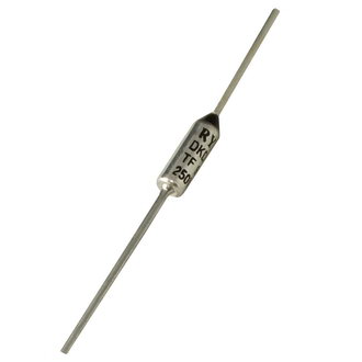Termo fuse 133°C 15A(Ампер) 250VAC(Вольт) axial Термопредохранитель, фото