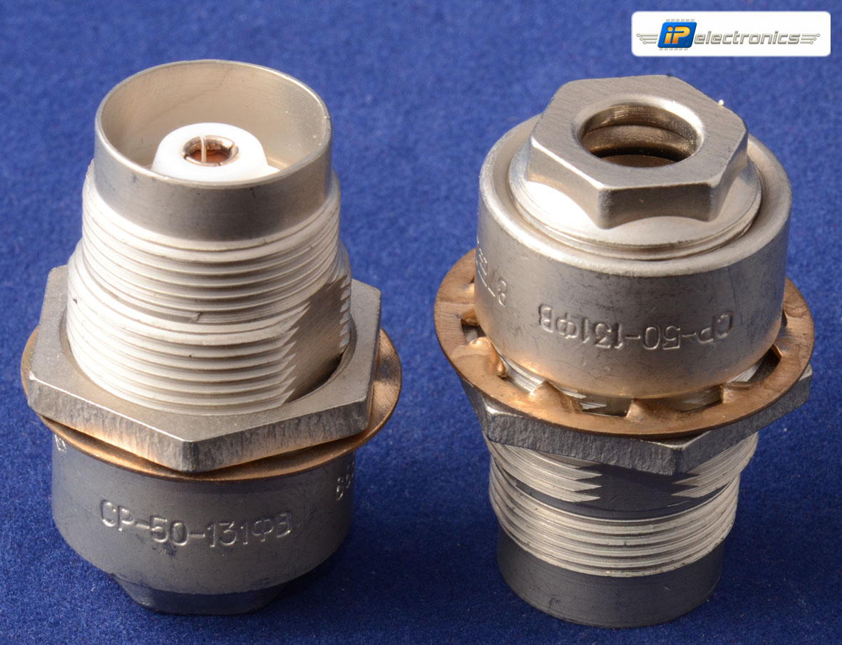 СР50-131ФВ Розетка приборно-кабельная прямая, резьбовая, фото