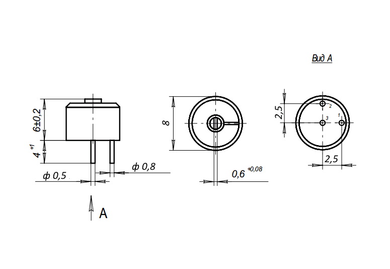 СП5-16ВВ 0,125W(Ватт) 4,7kΩ(кОм)-А±10% Резистор однооборотный, фото