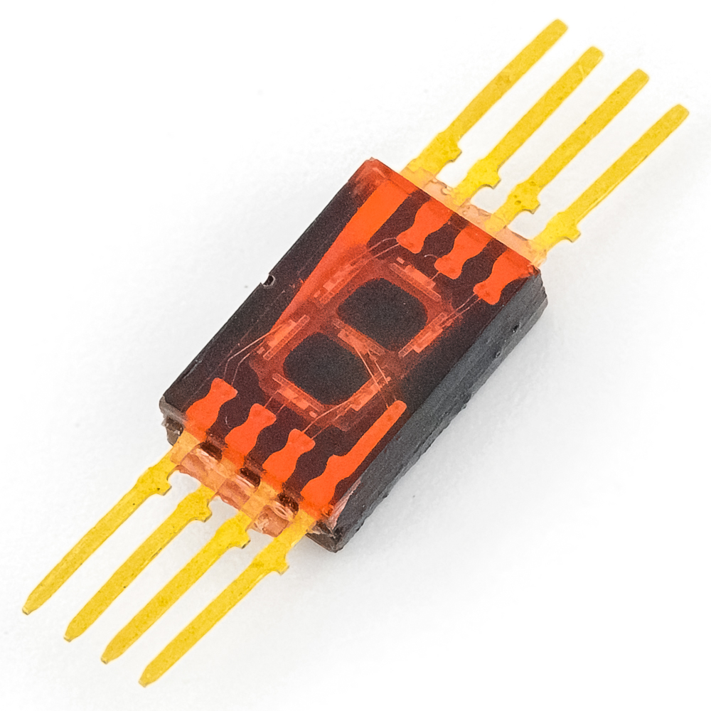 АЛС320А 5mm 0,4mCd Индикатор цифровой красный, фото