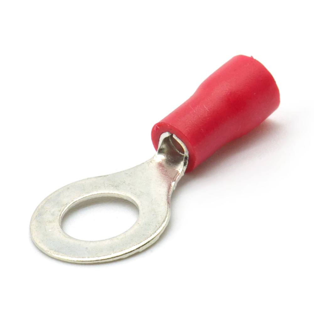 RV1.25-6 (НКИ1,5-6) 6мм 0.5-1.5 mm² red Клемма кольцевая, изолированная., фото
