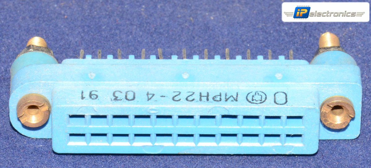 МРН22-4 Розетка пластмассовый корпус, 1991г, фото