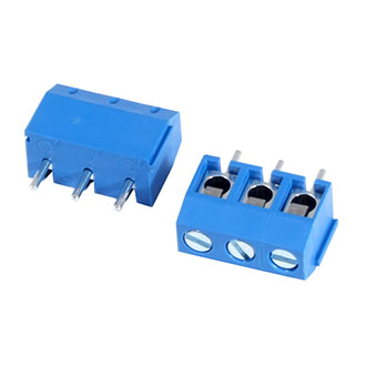 KLS2-301-5.00-03P-2S 15A(Ампер) 250V(Вольт) 3 контакта шаг 5mm 1 ряд контактов Клеммник винтовой, на плату KLS, фото