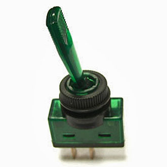 ASW-13-101-G on-off, 20А 12V Тумблер однополюсный, фото