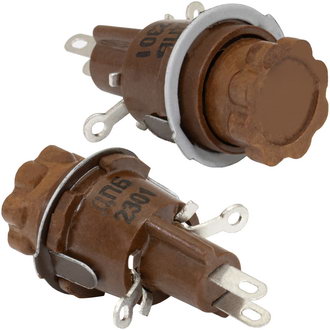 ДПБ Держатель вставки плавкой (предохранителя) 4х15mm, на панель., фото