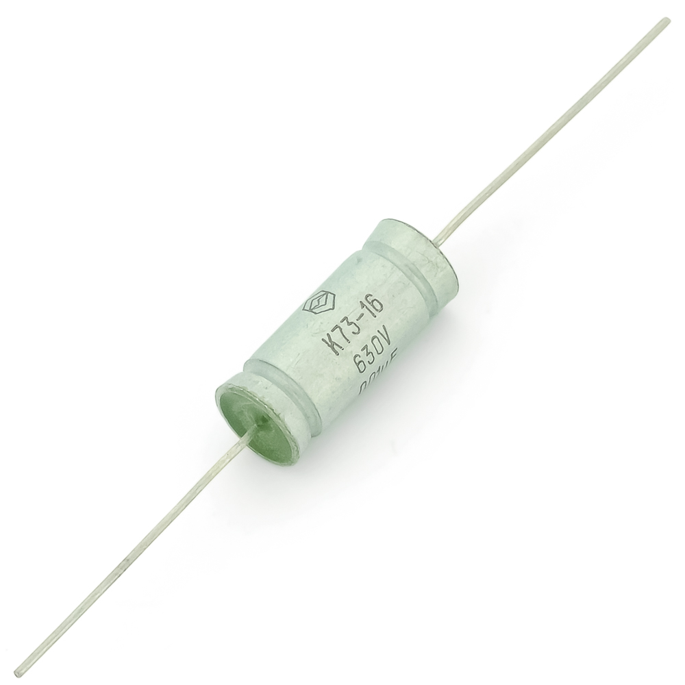 К73-16 0,01mkF(мкФ) 630V(Вольт) ±10% Конденсатор пленочный, полиэтилентерефталатный, фото