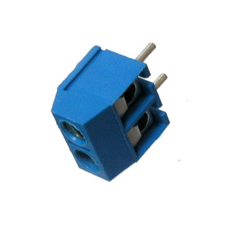XY301V-A-2P 15A(Ампер) 250V(Вольт) 2 контакта, шаг 5mm, 1 ряд контактов Клеммник винтовой, на плату, RUICHI, фото