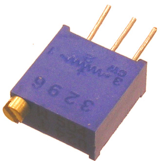 3296W-1-203(СП5-2ВБ) 0,5W(Ватт) 20kΩ(кОм)-А±10% Резистор подстроечный многооборотный., фото