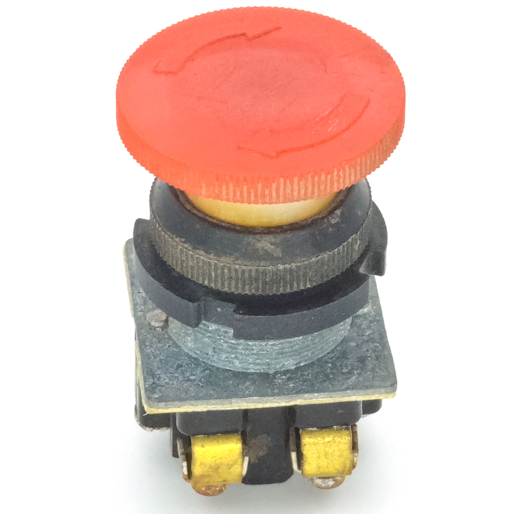 КЕ021У3 исп.5 Выключатель кнопочный, красный, фото
