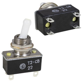 Т2-СВ off-on, 6A(Ампер) 250V(Вольт) Тумблер двухполюсный, пайка, АГ0.360.407ТУ, фото