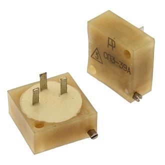 СП3-39А 1W(Ватт) 470kΩ(кОм)-А±10% Резистор подстроечный многооборотный., фото
