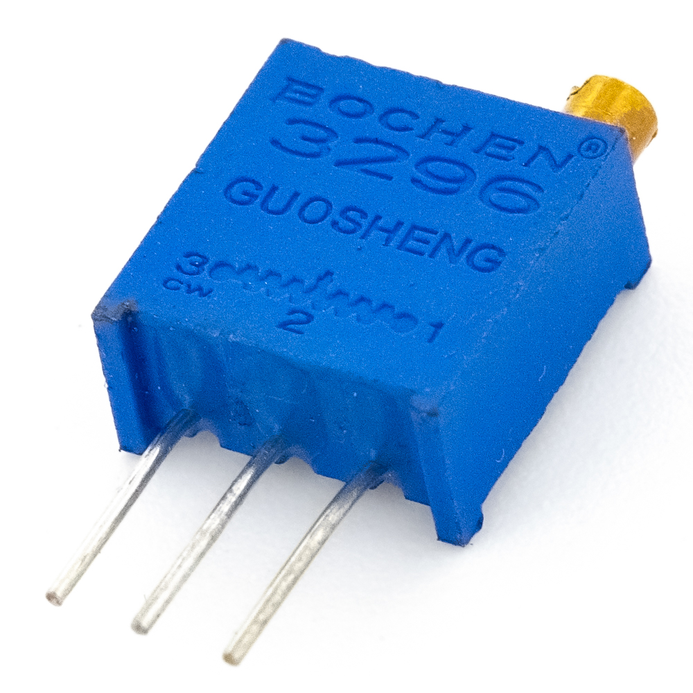 3296W-1-103(СП5-2ВБ) 0,5W(Ватт) 10kΩ(кОм)-А±10% Резистор подстроечный многооборотный., фото