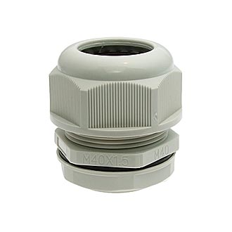 MGB40-30G 23-32 mm Кабельный ввод(гермоввод) сальник серый, фото