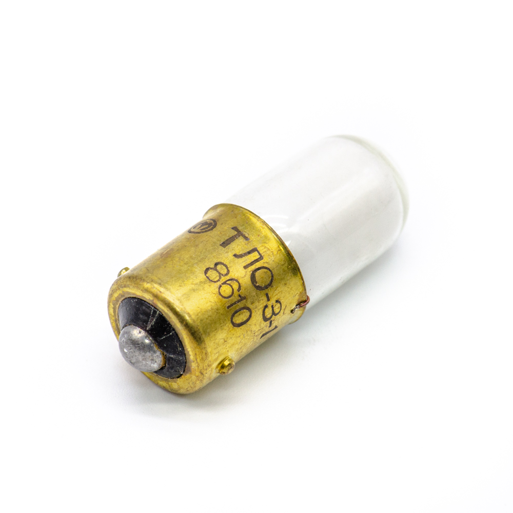 ТЛО-3-1 145V(Вольт) B15s/18 Индикатор сигнальный тлеющего разряда оранжевый, ОД0.337.136ТУ., фото