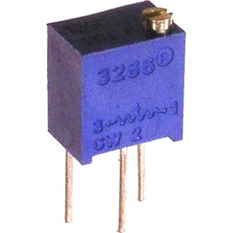 3266W-1-503 0,5W(Ватт) 50kΩ(кОм)-А±10% Резистор подстроечный многооборотный., фото