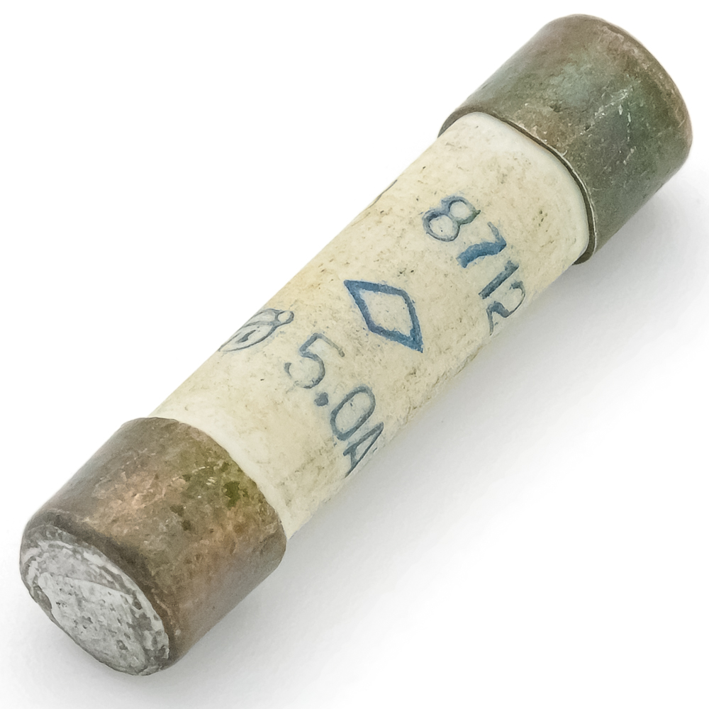 ВП3Б-1В 5A(Ампер) 250V(Вольт) (7,2х30) Вставка плавкая (предохранитель) керамика., фото
