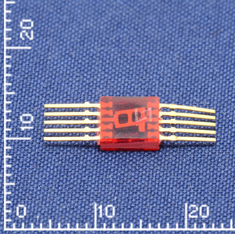 АЛС314А 2,5mm 350mCd Индикатор цифровой красный, фото