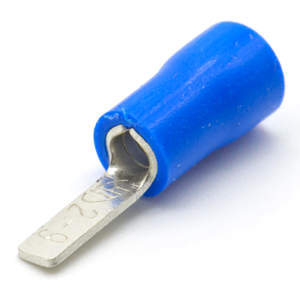 DBV2-10 2,8, 1,5-2,5 mm², blue Клемма штыревая плоская, изолированная , фото