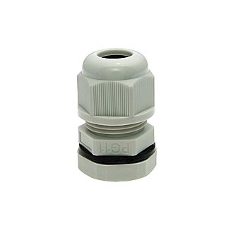 PGA11-06G 4-7 mm Кабельный ввод(гермоввод), сальник серый, фото