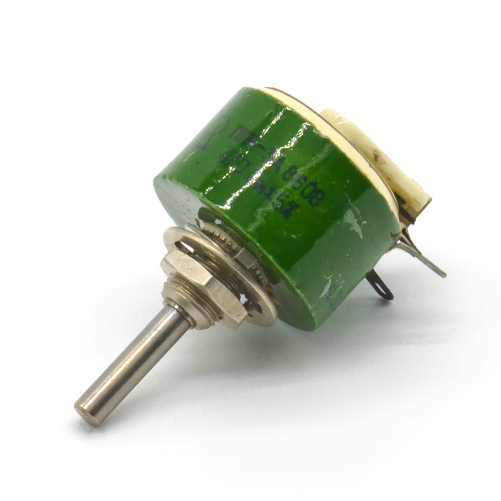 ППБ-3А 3W(Ватт) 470Ω(Ом)-А±5%, А-ВС1(сплошной гладкий) Резистор переменный (потенциометр), фото