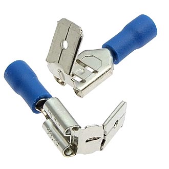 PBDD1.25-250 (РПИ-О 1,5-6,3) 6,3mm, 0,5-1,5 mm², blue Клемма ножевая, изолированная., фото
