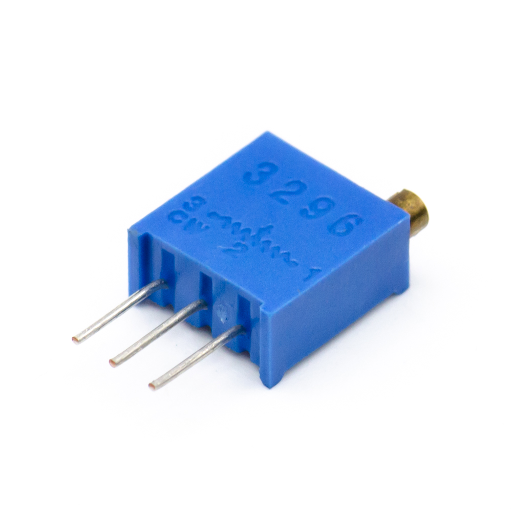 3296W-1-502(СП5-2ВБ) 0,5W(Ватт) 5kΩ(кОм)-А±10% Резистор подстроечный многооборотный., фото