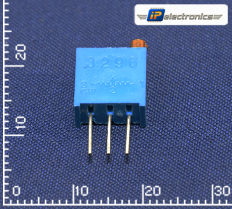 3296W-1-502(СП5-2ВБ) 0,5W(Ватт) 5kΩ(кОм)-А±10% Резистор подстроечный многооборотный., фото