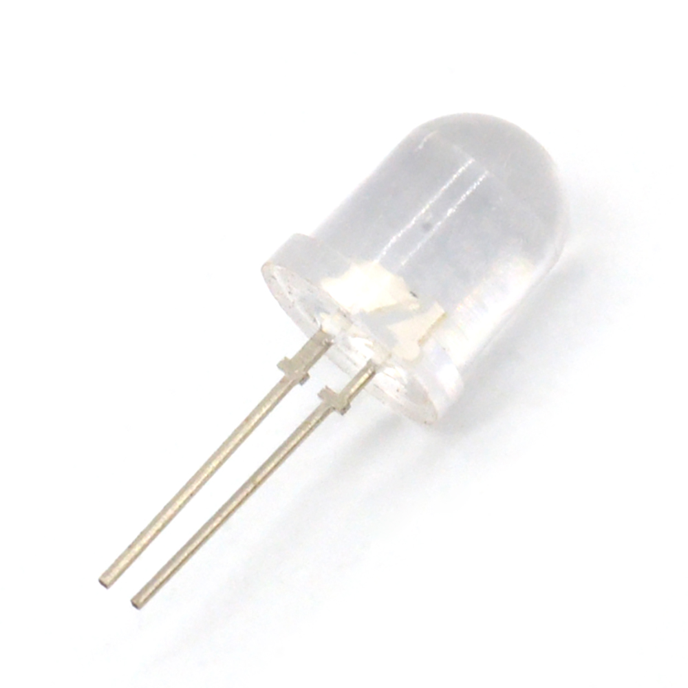 КИПД35Г1-К Светодиод выводной красный Ø 10mm 2V(Вольт) 20mA(Миллиампер) 200mCd(Милликандел) 30градусов, АДБК.432220.311 ТУ, фото