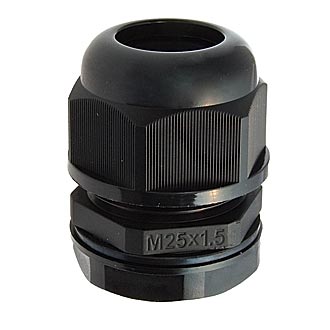 MG25A-18B-ST 13-18mm Кабельный ввод(гермоввод), сальник черный, фото