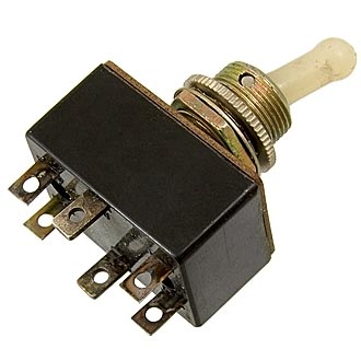 Т3 on-on, 6A(Ампер) 250V(Вольт) Тумблер двухполюсный, пайка, ВР0.360.007 ТУ, фото