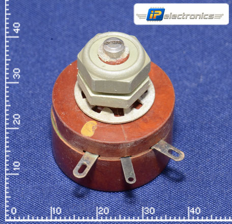 ПП3-43 3W(Ватт) 33Ω(Ом)-А±10%, ВС2(под шлиц) Резистор переменный (потенциометр),, фото