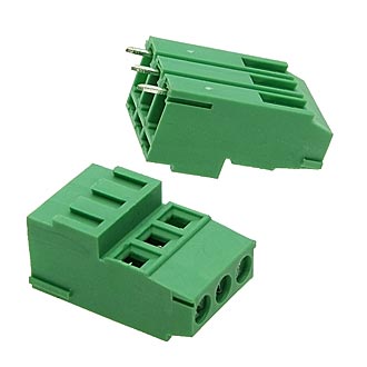 ZEK500V-03P 20A(Ампер) 300V(Вольт) 3 контакта, шаг 5,0mm, 1 ряд контактов Клеммник винтовой, на плату ZTM-ELECTRO, фото