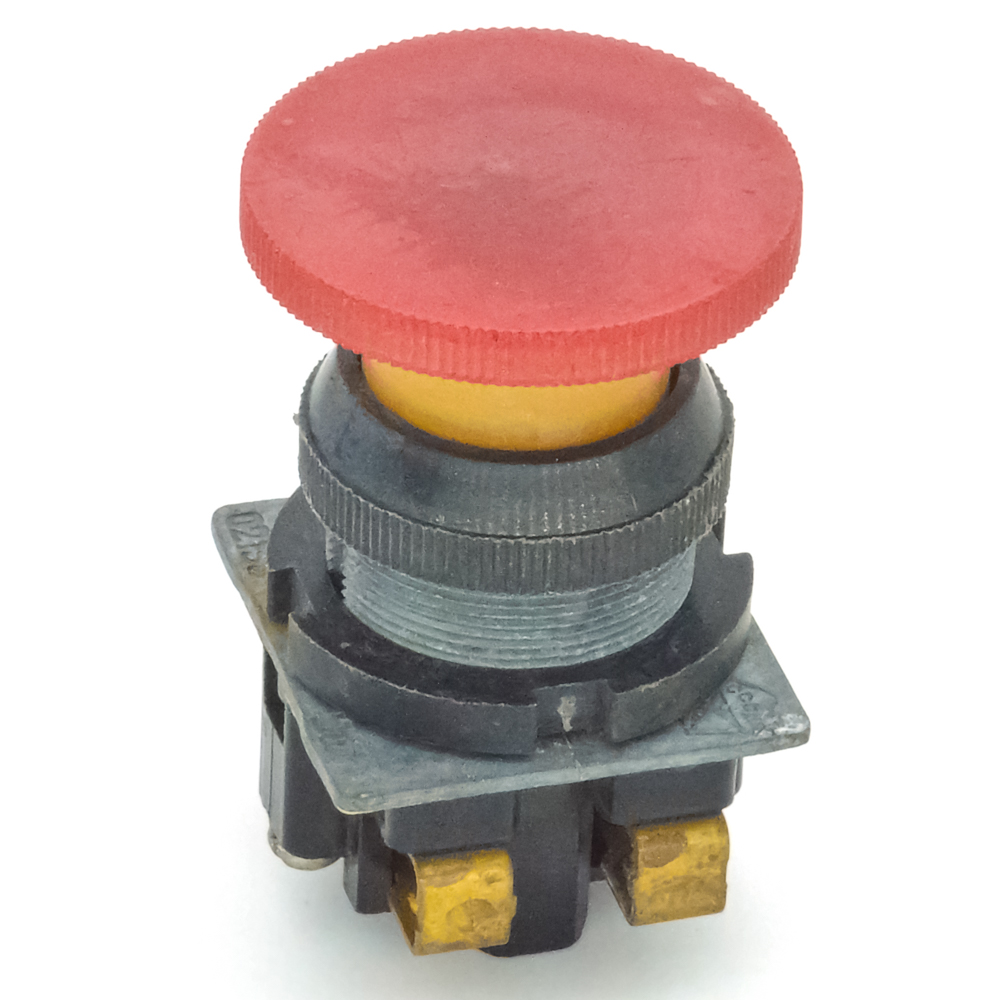 КЕ021У3 исп.1 Выключатель кнопочный, красный, фото