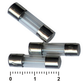 S1014 (ВПБ6-11) 3A(Ампер) 250V(Вольт) (5,2x20) Вставка плавкая (предохранитель) стекло, RUICHI., фото