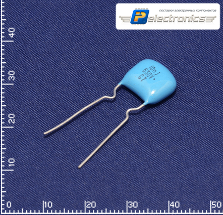 К73-17 0,01mkF(мкФ) 630V(Вольт) ±5% Конденсатор пленочный, полиэтилентерефталатный, фото