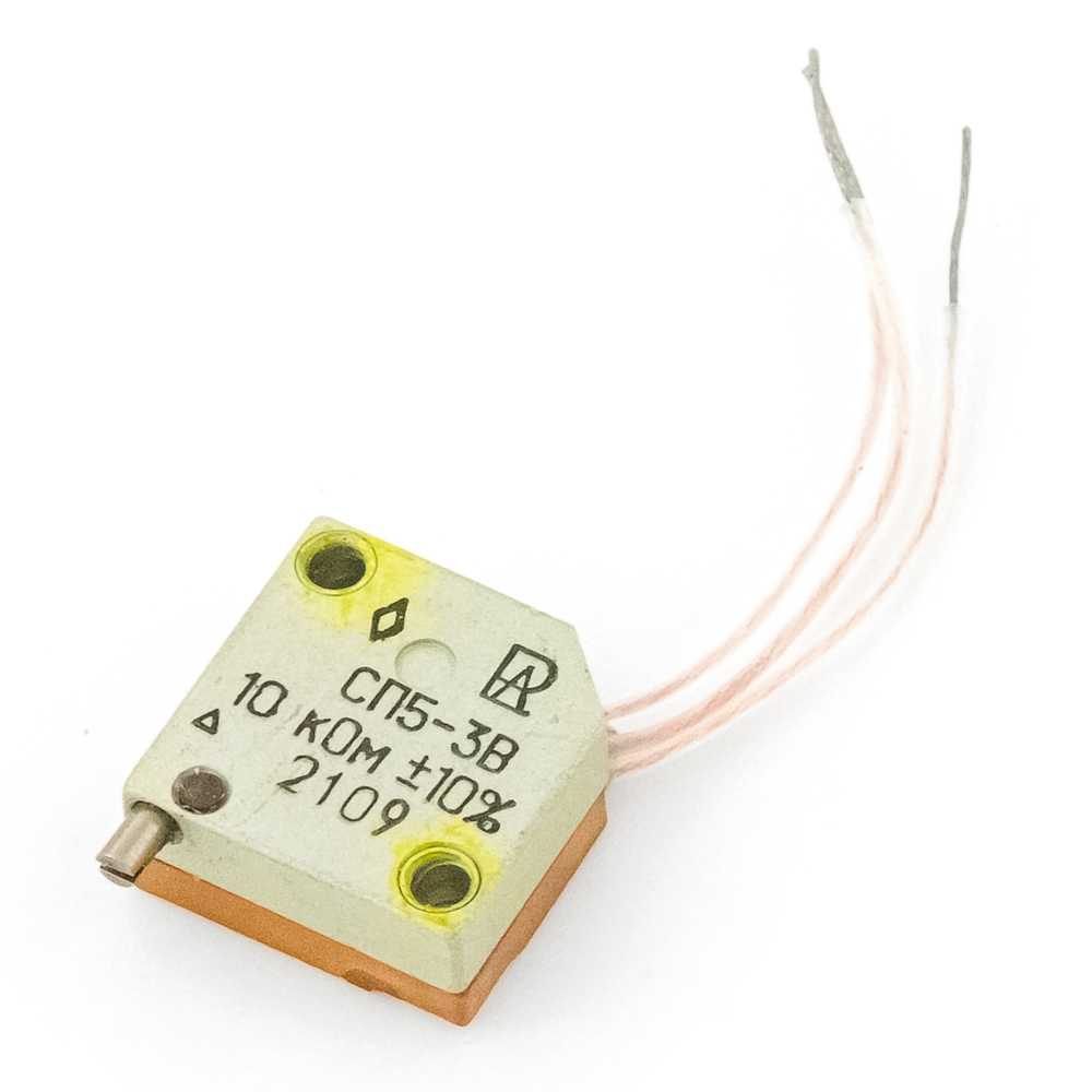 СП5-3В 1W(Ватт) 10kΩ(кОм)-А±10% Резистор подстроечный многооборотный, фото