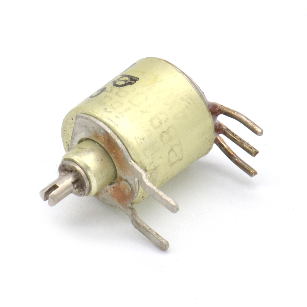 СП3-16а 0,125W(Ватт) 6,8kΩ(кОм)±20%-А, ВС2-8 прямой с шлицем Резистор переменный (потенциометр)., фото