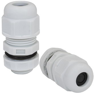 MG16 6-10 mm Кабельный ввод(гермоввод), сальник серый, фото