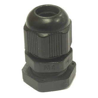 PG9 4-8 mm Кабельный ввод(гермоввод), сальник черный., фото