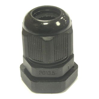 PG13.5 6-12 mm Кабельный ввод(гермоввод), сальник черный., фото